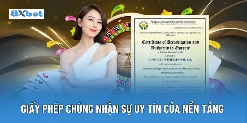 8xbet uy tín có phải sự thật không? Review mới nhất 2025 Giấy kiểm định 8xbet uy tín đến từ các tổ chức hàng đầu